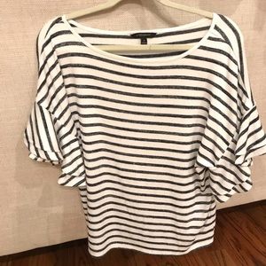 Banana Republic flutter sleeve too